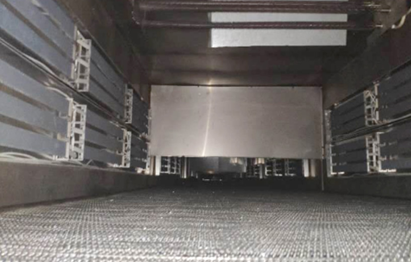 九牧衛浴電鍍線網帶爐改造